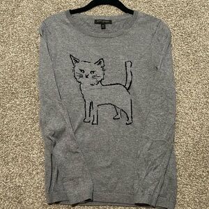 Super cute gray sweater